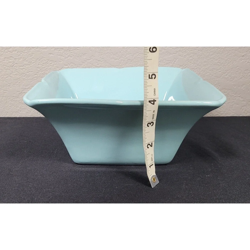 Taste Of Home Entertaining Square Ceramic Baking Dish 9.5 Inches Teal